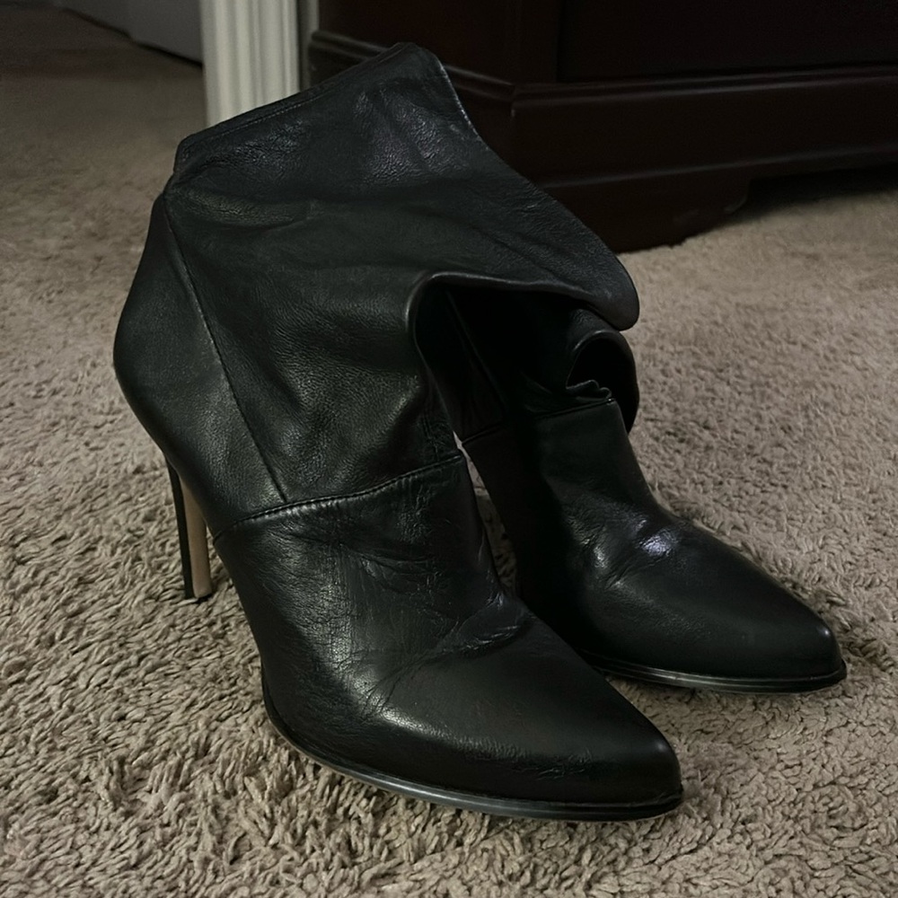 BCBGGeneration Leather Booties